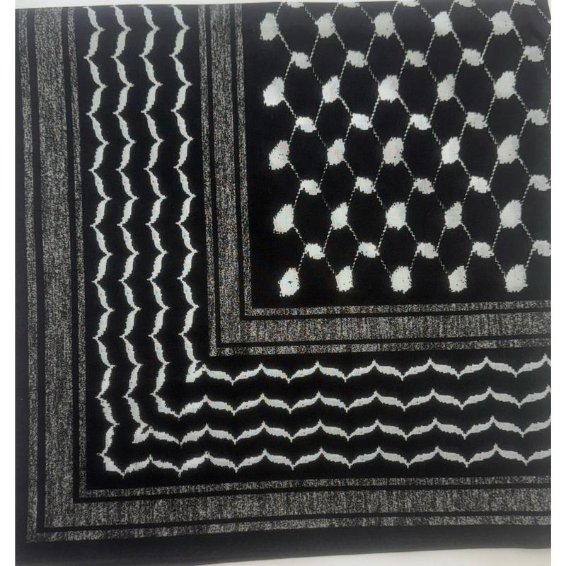 Classic & Midnight Lightweight Keffiyeh Bandanas – Symbols of Unity and Tradition