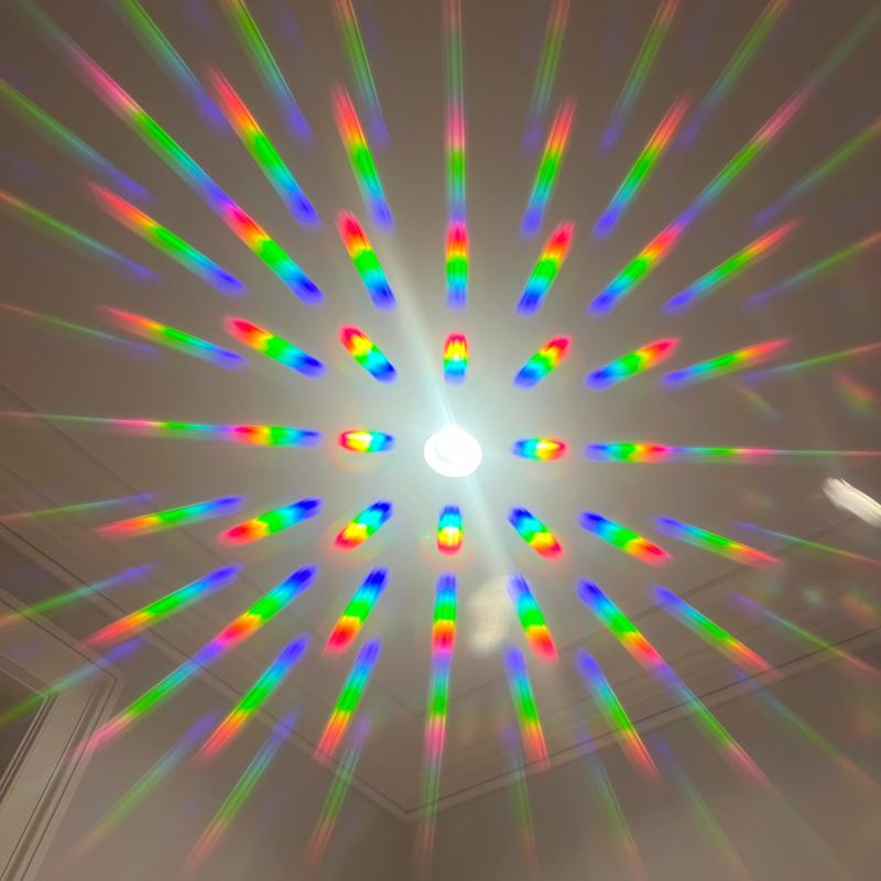 Rainbow Diffraction Glasses