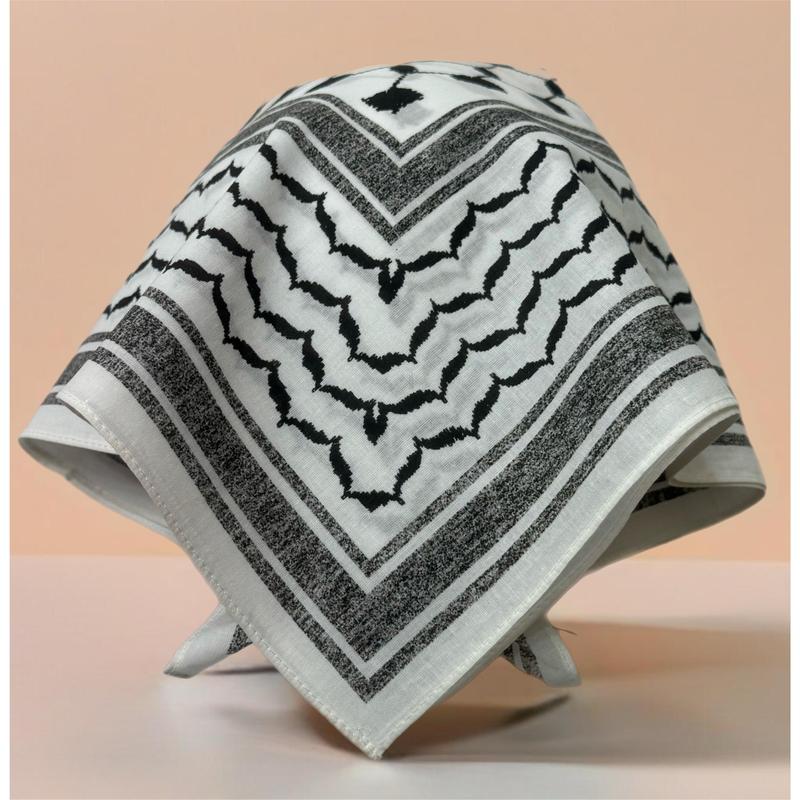 Classic & Midnight Lightweight Keffiyeh Bandanas – Symbols of Unity and Tradition