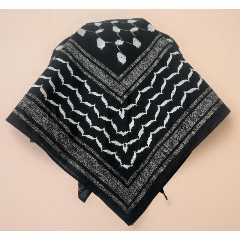 Classic & Midnight Lightweight Keffiyeh Bandanas – Symbols of Unity and Tradition