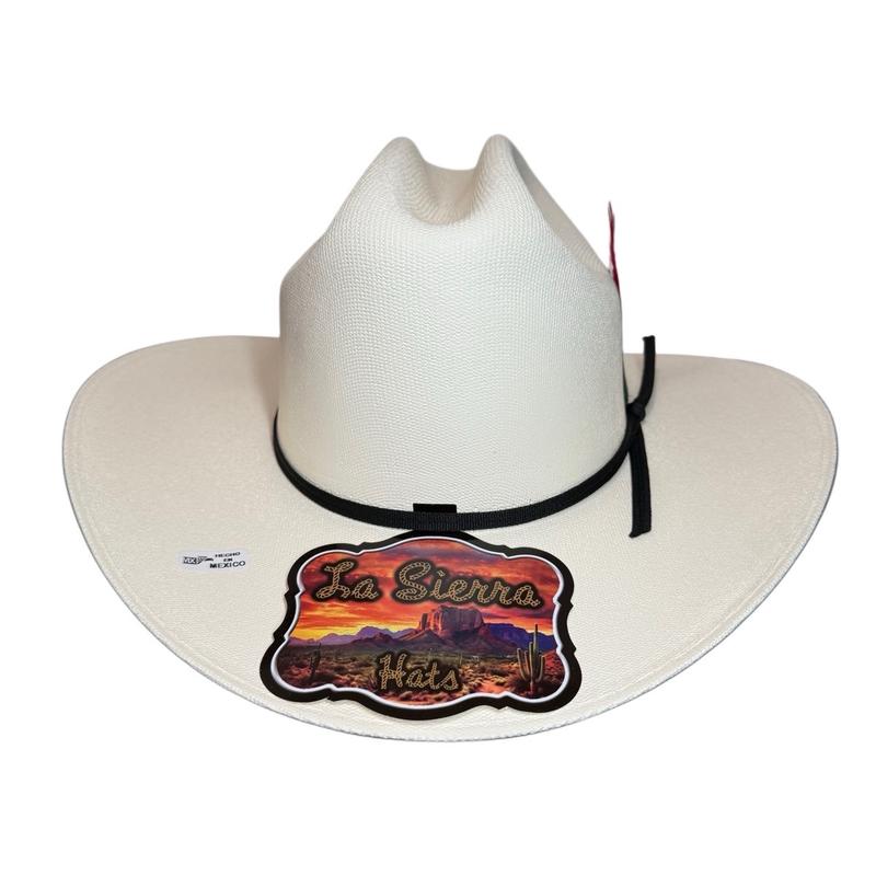 Western Self Comforming Cowboy Hat Sombrero 100X Estilo Fanstasma con plumita