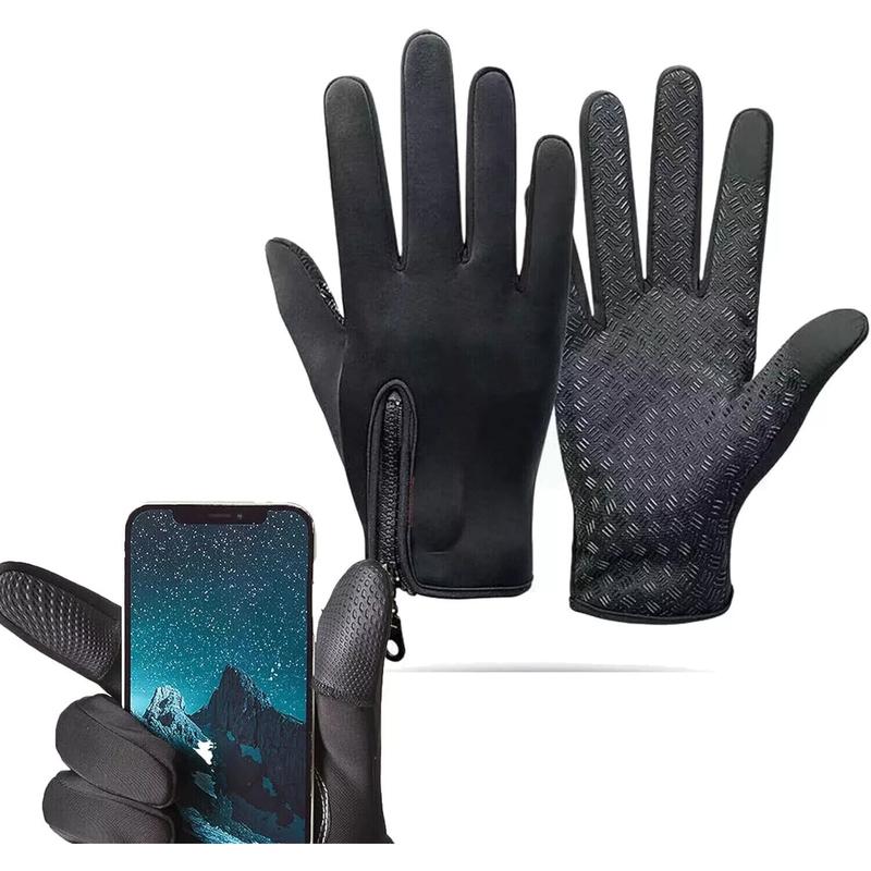 Winter Gloves Thermal Windproof Waterproof Touch Screen Warm Mittens Men Women Does not apply