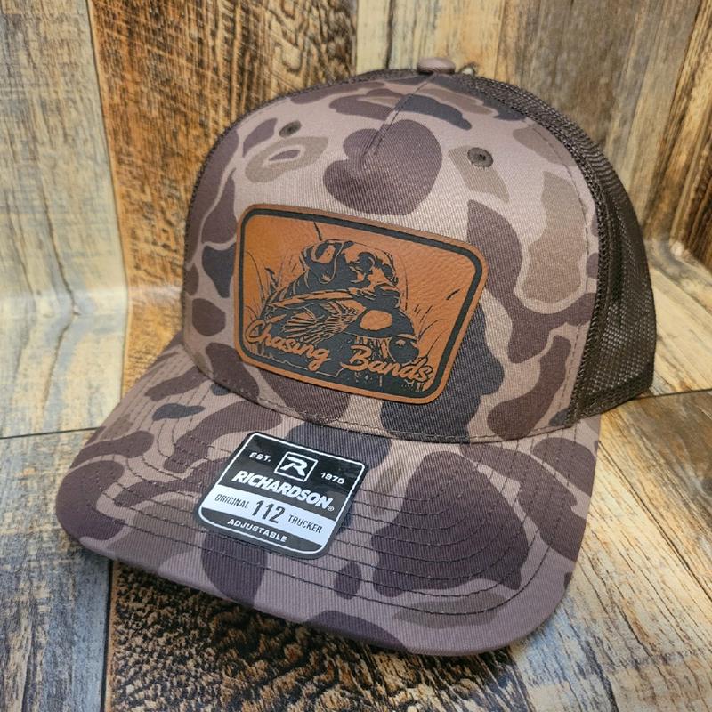 Chasing Bands duck hunting hat lab