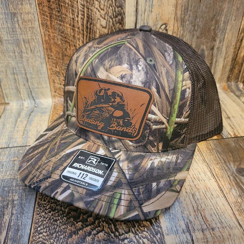 Chasing Bands duck hunting hat lab