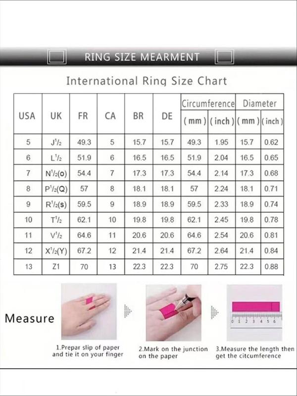 Rhinestone Decorated Ring for Women (2pcs set), Fashion Rings Jewelry for Party, Daily Clothing Decor, Trendy All-match & Exquisite Jewelry for Birthday Gift