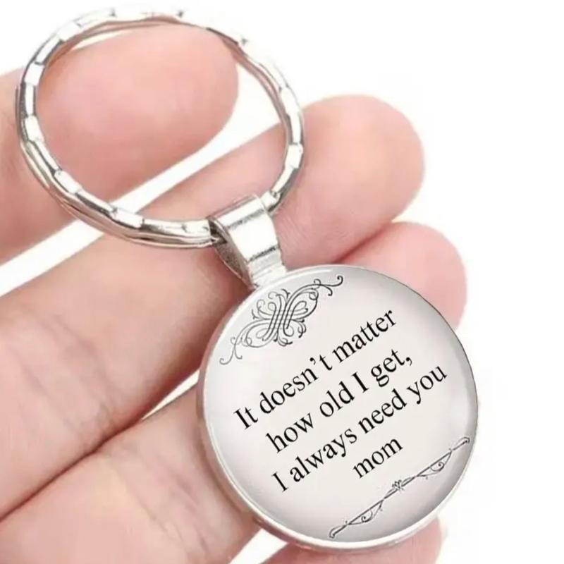 I Need You Mom Keychain Charm