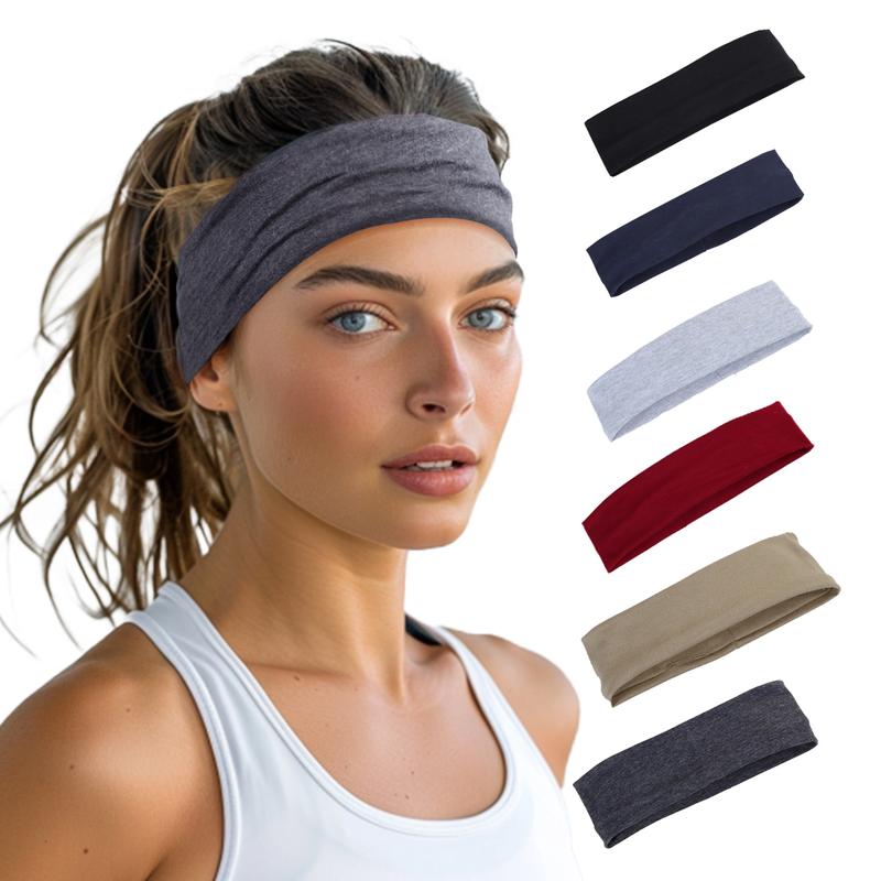 GOOGOO Sport Headbands for Women Men Non Slip Headband Workout Headbands Sweatbands Elastic for Yoga  Gym Running Sports Travel Daily Style