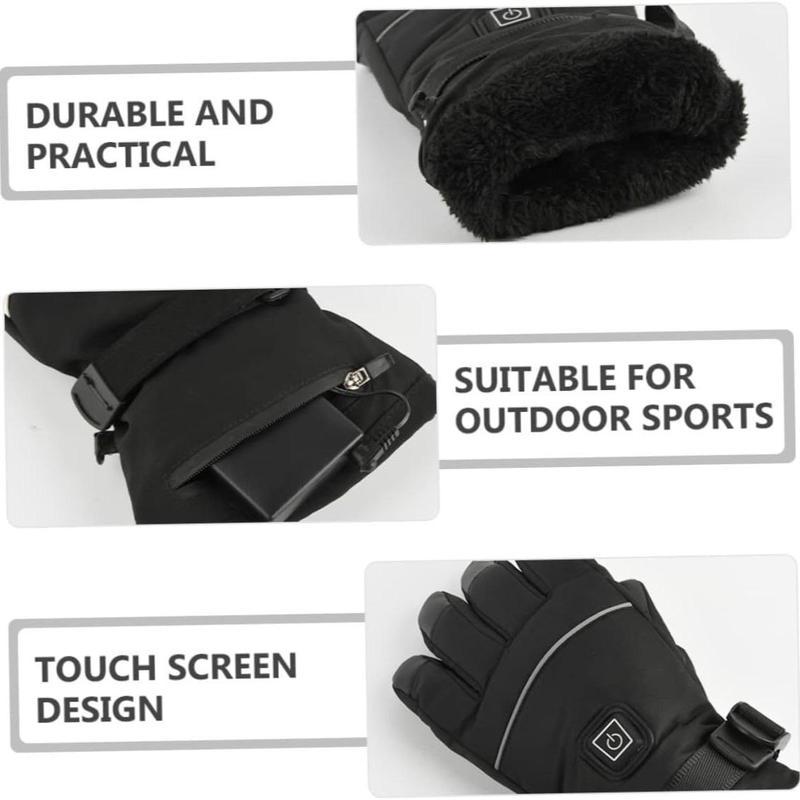 Electric Heated Gloves, Winter Warm Gloves, Professional Outdoor Sports Gloves, Hand Warmer Gloves for Men & Women, Gloves for Winter