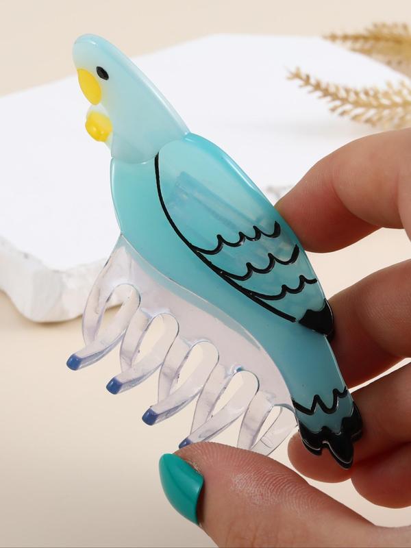 Cute Cartoon Parrot Design Hair Claw Clip for Women, Fashion All-match Hair Accessories for Women & Girls, Nonslip Hair Claws