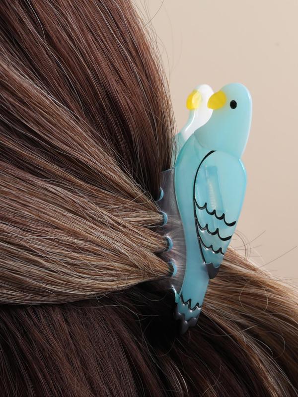 Cute Cartoon Parrot Design Hair Claw Clip for Women, Fashion All-match Hair Accessories for Women & Girls, Nonslip Hair Claws