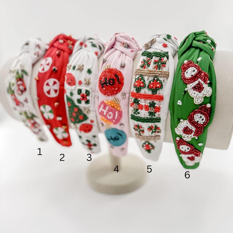 Pink Christmas, Hair Accessories, Christmas Headband, Holiday Season, Cute Christmas Accessories, Headbands, Holiday Headband