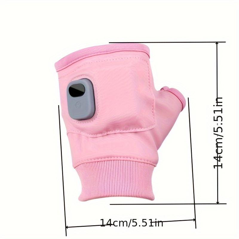 USB Charging Heated Hand Warmer Gloves - Dual-Function Design for All-Day Comfort, Lithium Polymer Battery, Adjustable 3-Level Temperature Control, Quick Heating, Portable for Valentine's Day, Easter, Women's Day, Mother's Day, Independence scroll ring