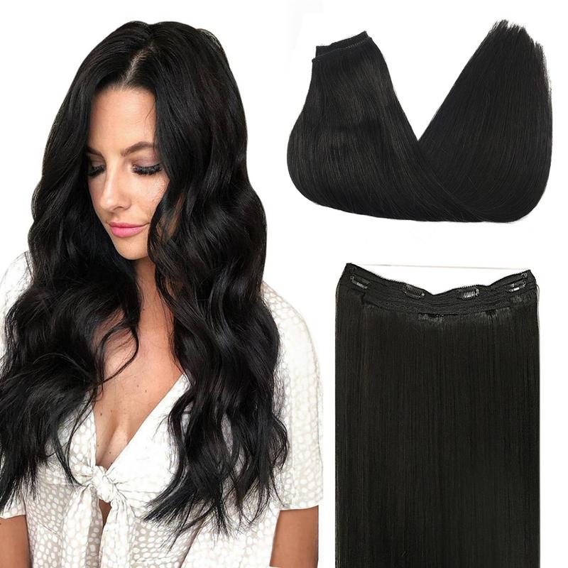 Doores Wire Hair Extensions Remy Human Hair Extensions