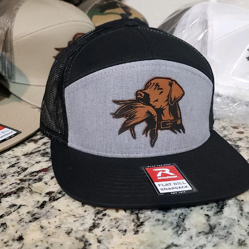 Bird Dog 2.0 Flat Bill Trucker Snap Back Richardson Hat trucker hat