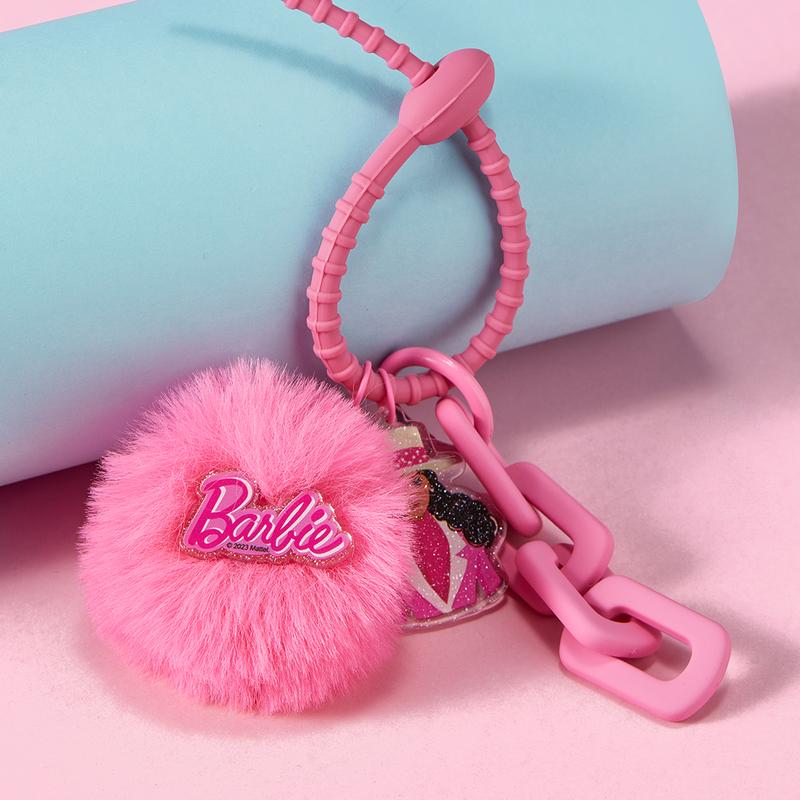 Barbie Plush Accessories For Women Girl Cute Luggage Pendant School Bag Pendant Keychain Beautiful Birthday Gift Daylight Shiny Series