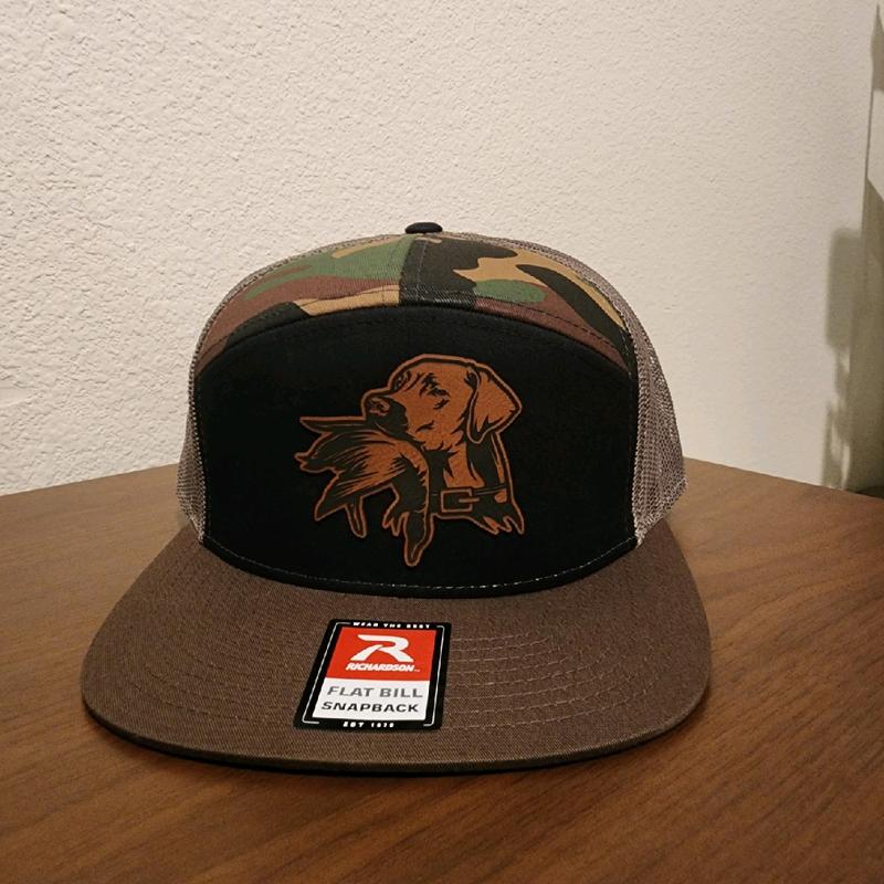 Bird Dog 2.0 Flat Bill Trucker Snap Back Richardson Hat trucker hat