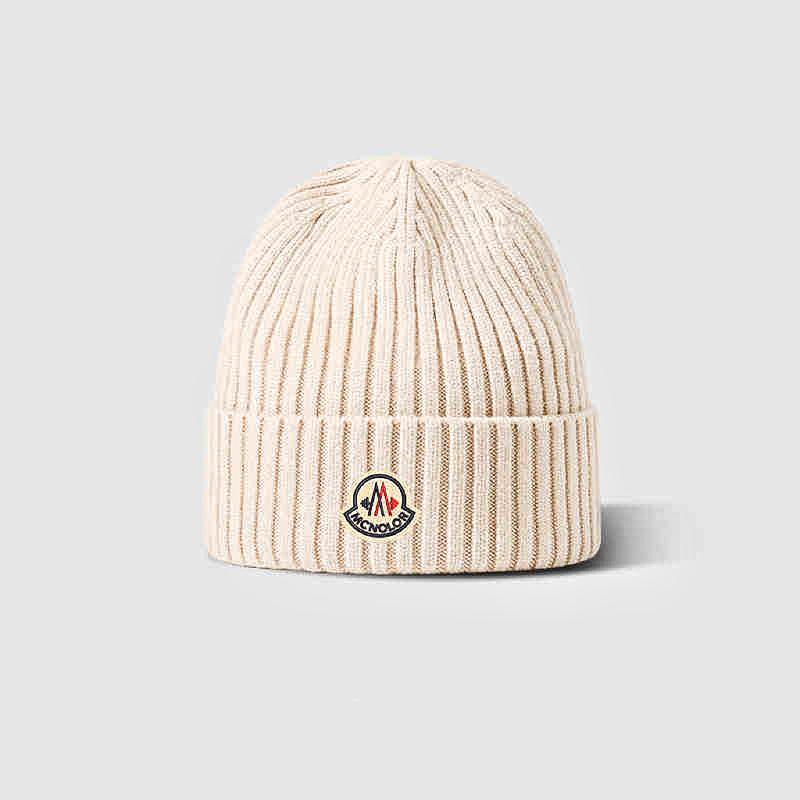 Moncler Beanie Hats for Men&Women, Winter Knit Cuffed Beanie Soft Hat,2024 New Ski cap