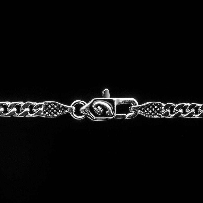 Micro Cuban in White Gold- 3mm in Width