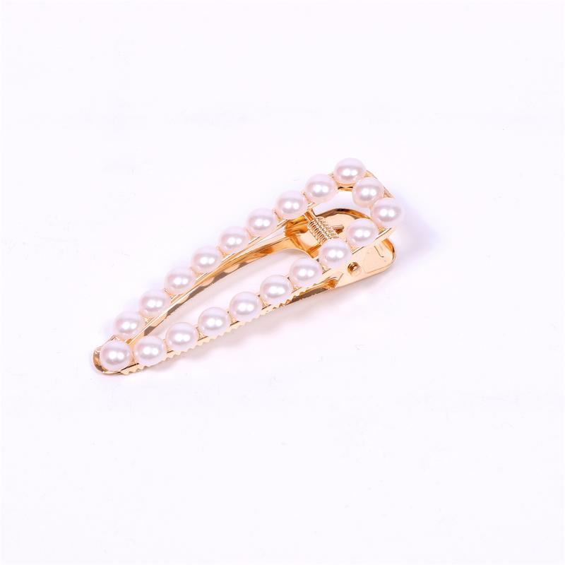 Arabella 1 Count Hair Clip Random Ship Fashion Hair Accessories for Female Faux Pearl or Rhinestone Decored Hair Pins