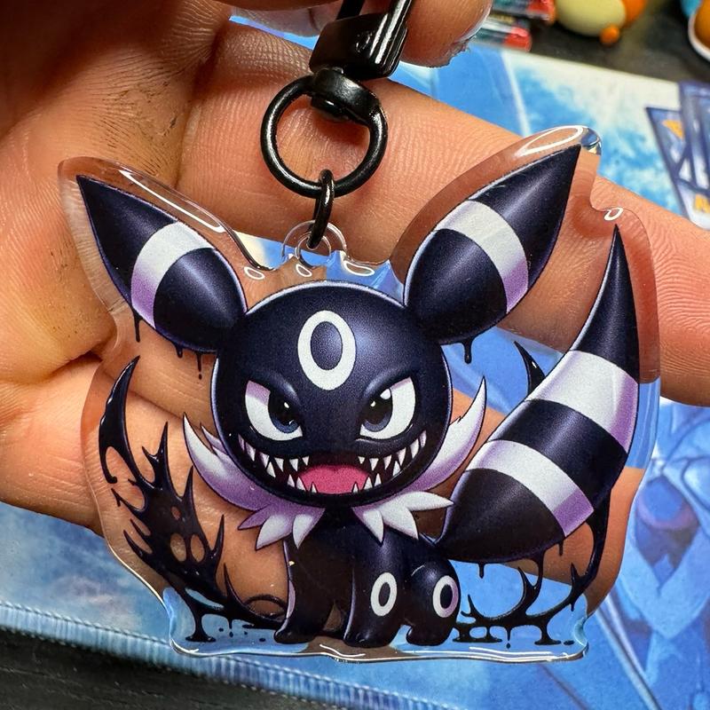 Symbiote Poke Keychains