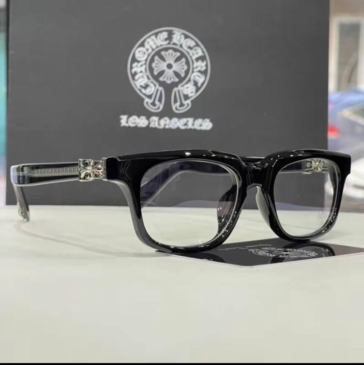 Stylish CHROME HEART Glasses - High-End Eyewear for Both Men and Women, Designed for Fashion Enthusiasts Looking for Unique, Statement-Making Style