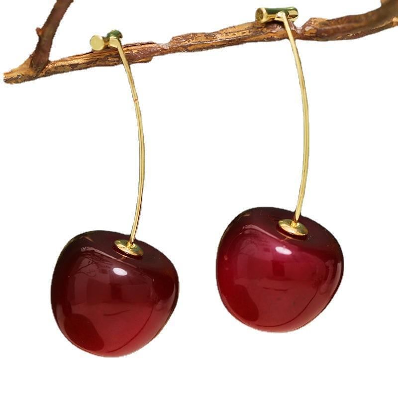 Sweet Cherry Earrings Y011