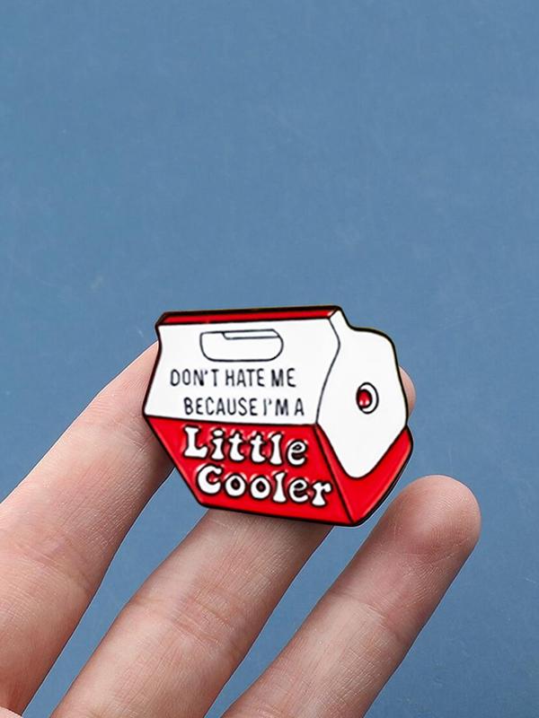 Unisex Cute Milk Design Brooch, Novelty Trendy Creative Clothes Brooch, Chic Clothes Accessories for Daily & Party Decor