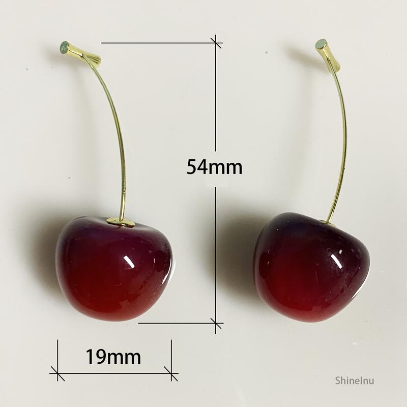 Sweet Cherry Earrings Y011