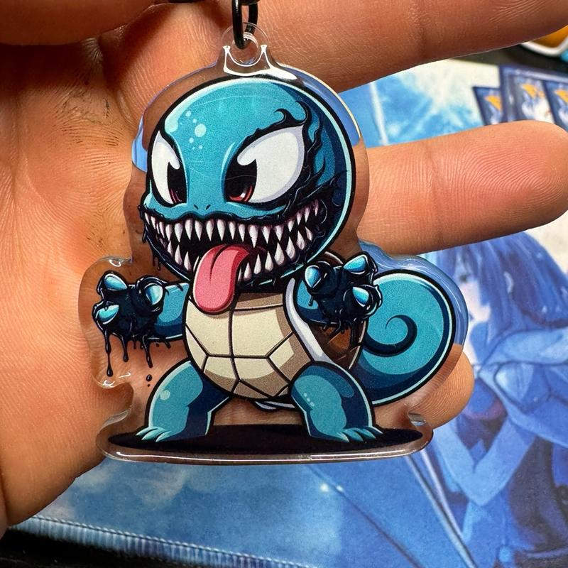 Symbiote Poke Keychains