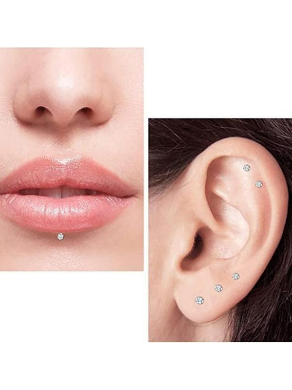 Magnetic Nose Ring Ear Stud, Non Pierced Jewelry for Women & Men, Body Jewelry for Party, Daily Clothing Decor