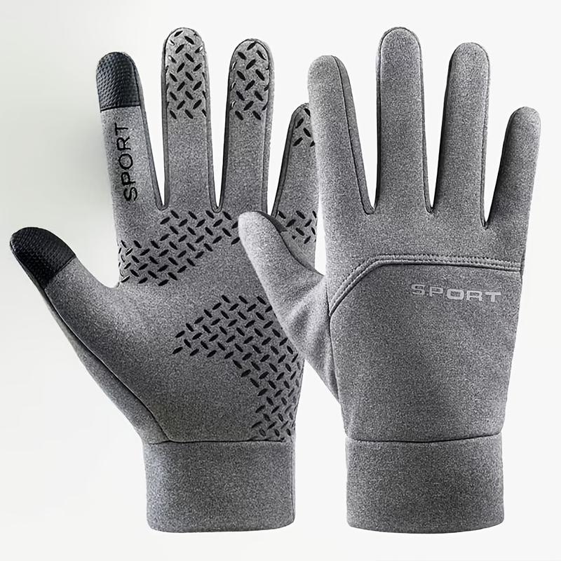 1pair Waterproof & Coldproof Touchscreen Gloves for Men & Women - Ideal for Cycling, Skiing, Mountaineering & More