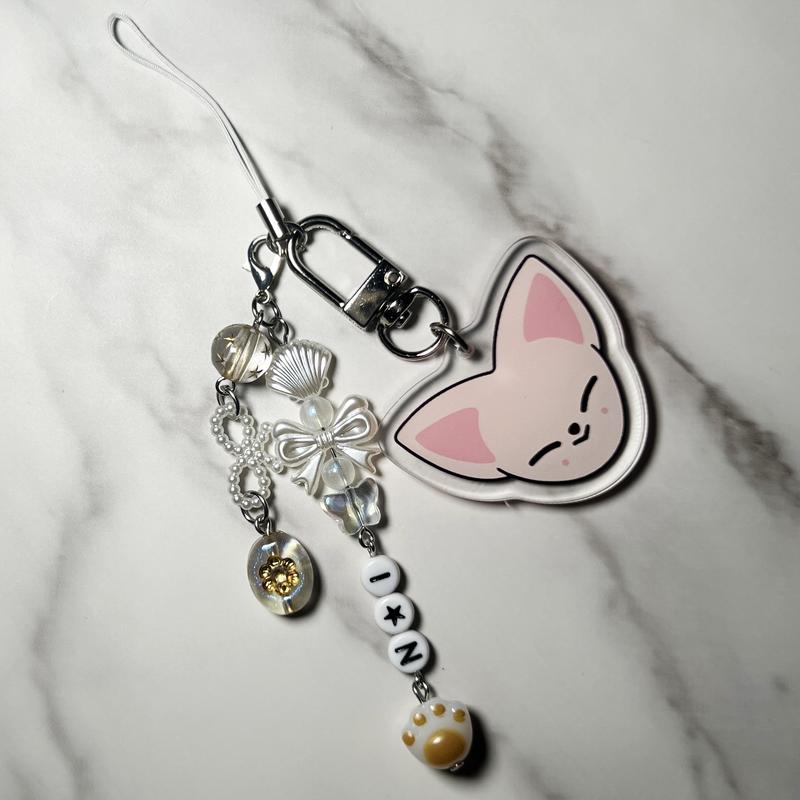 STAY SKZ Acrylic Beaded Bias Keychain Phone Charm