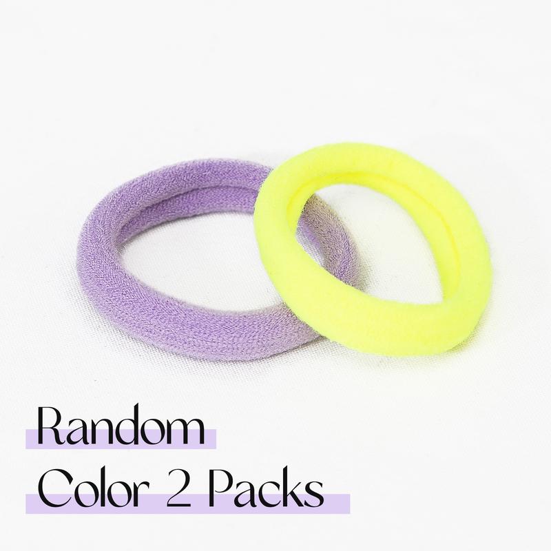 Colorful elastic hair cord High elastic high ponytail does not hurt hair color variety