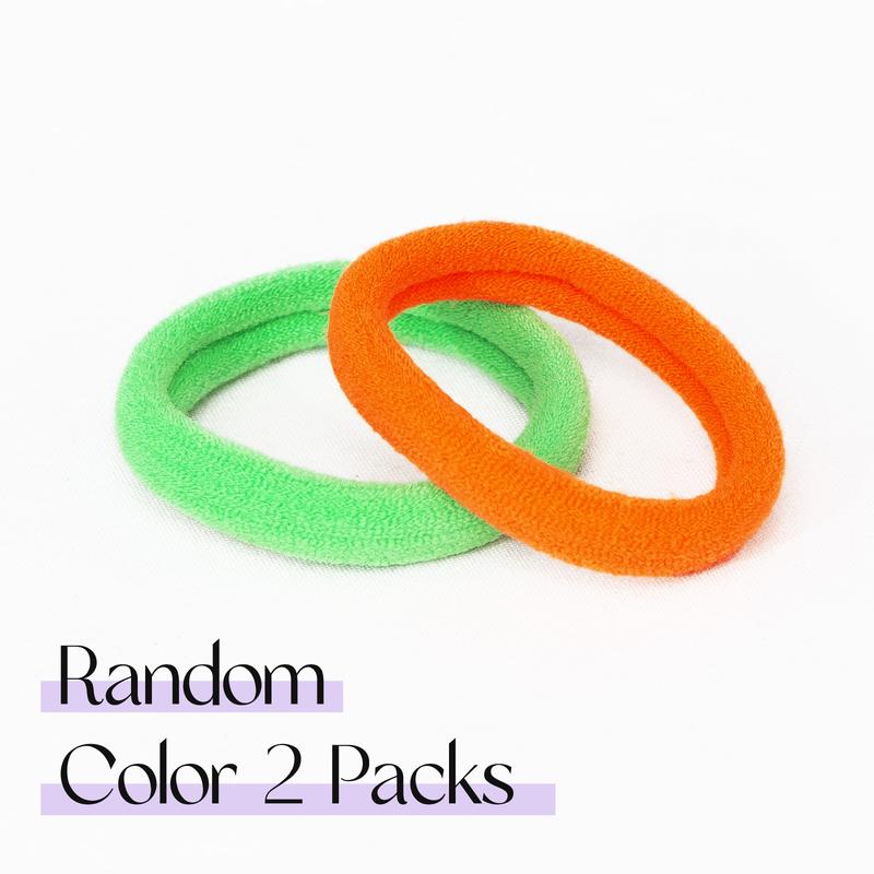 Colorful elastic hair cord High elastic high ponytail does not hurt hair color variety