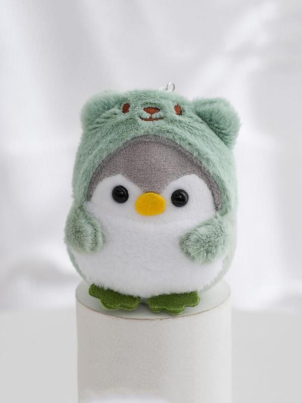 Cute Penguin Design Plush Keychain, Soft Keychain for Women & Men, Fashion Accessories for Daily Use