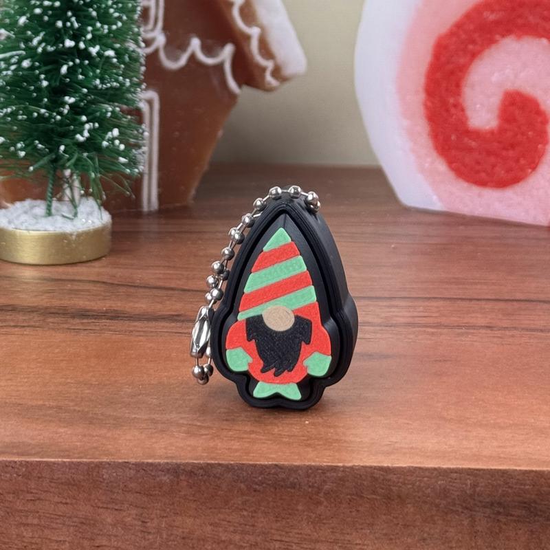 Gnome Keychain Fidget Clickers perfect for stress relief christmas