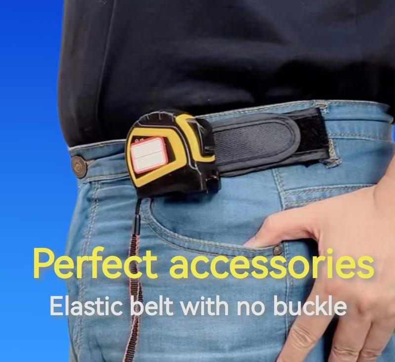 Belt No Buckle Belt,（Each package only has one elastic band, not two）convenient men's outdoorleisure lazy invisible belt,BeltLoops,Easy To Use, pro