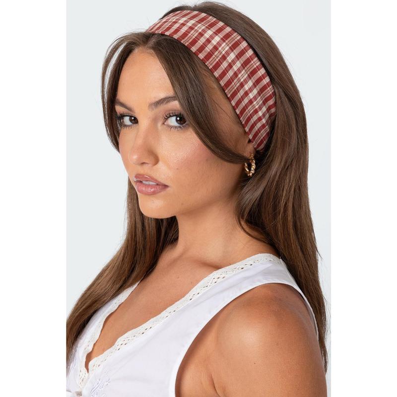 Plaid Headband