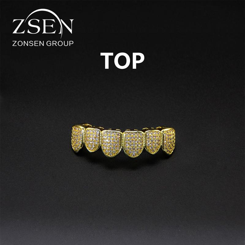 Hip Hop Grillz jewelry micro-inset zircon Grillz