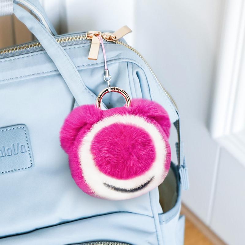 Pink bear keychain, bag ornaments, the best gift for yourself or others - Valentine's Day, anniversary, anniversary gift