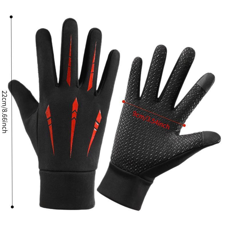 Winter Warm Gloves, Touch Screen Thermal Gloves, Outdoor Sports Gloves for Cycling, Running, Hiking, Camping, Skiing, Snowboarding