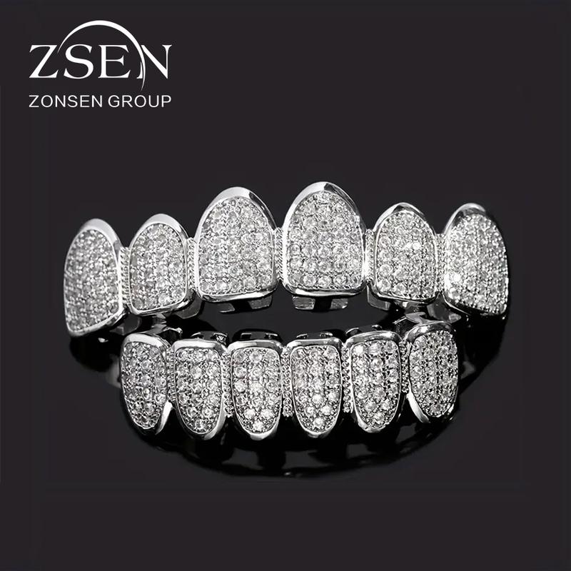 Hip Hop Grillz jewelry micro-inset zircon Grillz