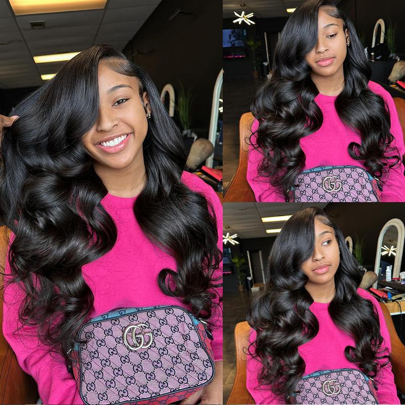 Body Wave Sew in Hair Extensions 1 3 4 Bundles Brazilian Raw Human Hair Bundles 30inch Salon Quality Quick Weave