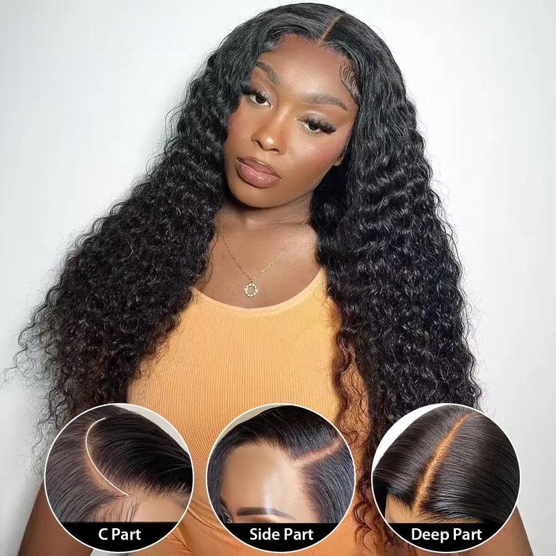 Mscoco Hair Upgraded Glueless Deep Wave Wig 6×5 Wear And Go Pre Cut HD Lace Wig Pre Bleached Knots Human Hair Wig