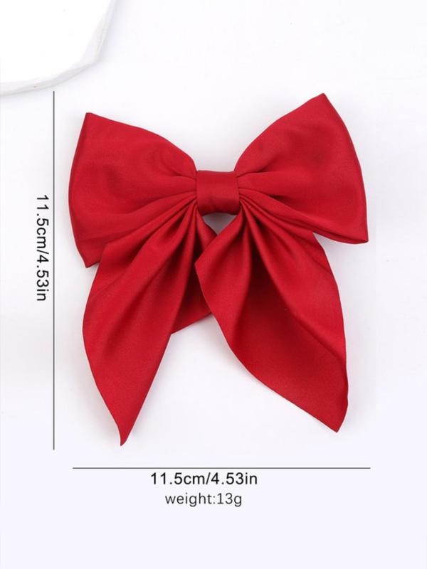 Women's Elegant Bowknot Design Hair Clip, Cute Trendy Hair Clip, Fashionable Hair Accessories for Daily & Party Decoration