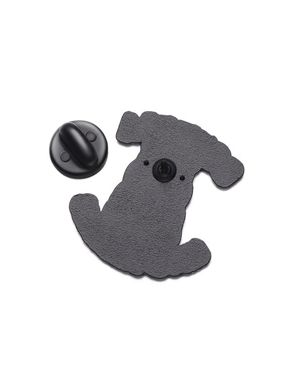 Y2k Cute Hippo Design Brooch, Letter Pattern Enamel Pin for Clothes Decoration, Suitable for Backpacks, Jeans, Scarves, Hats Decoration Fixed Buckle, Casual Zinc Alloy Jewelry for Men & Women