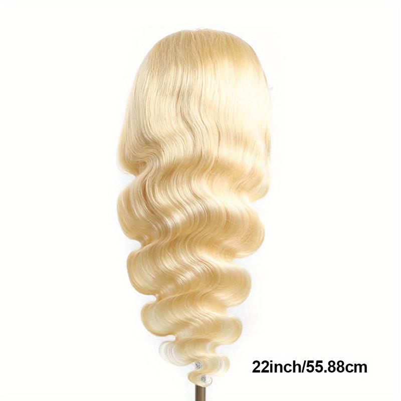 200% Density 613 Blonde Lace Front Wig Human Hair 13x4 HD Body Wave Lace Front Wig Human Hair Pre Plucked Baby Hair Blonde Lace Front Wig Human Hair