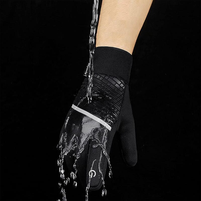 2 Pair Outdoor Gloves Winter Touch Screen Windproof Gloves