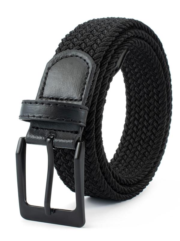 Men's Casual Plain Tape Belt, Fashionable Belt for Daily Clothing Decoration, Trendy All-match & Exquisite Belt for Birthday Gift