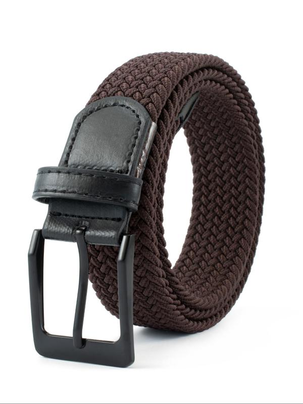 Men's Casual Plain Tape Belt, Fashionable Belt for Daily Clothing Decoration, Trendy All-match & Exquisite Belt for Birthday Gift